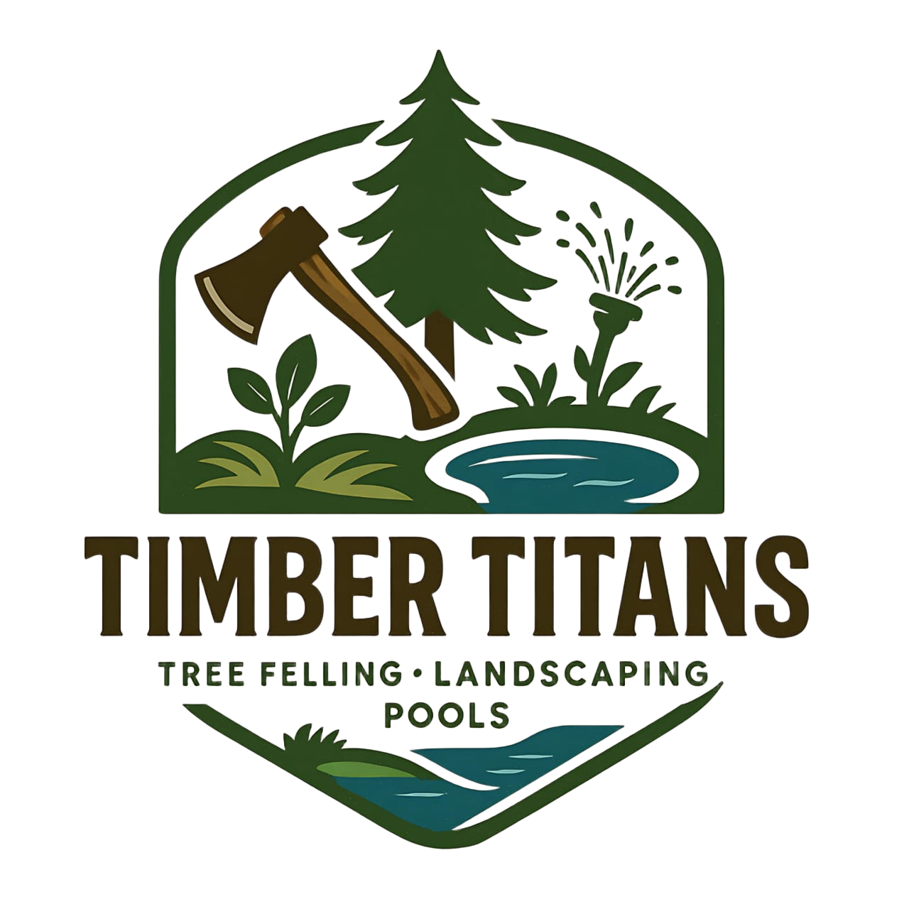 Timber Titans Logo